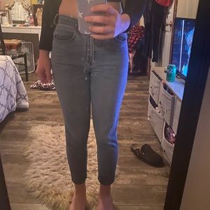 american eagle mom jeans